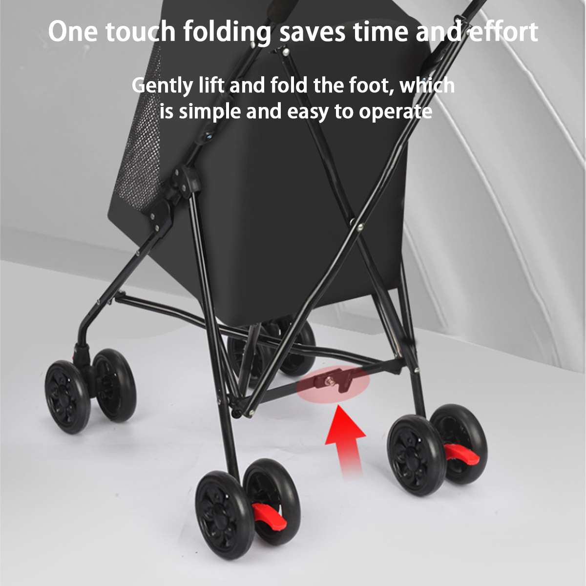 Foldable Dog Stroller for Small Dogs