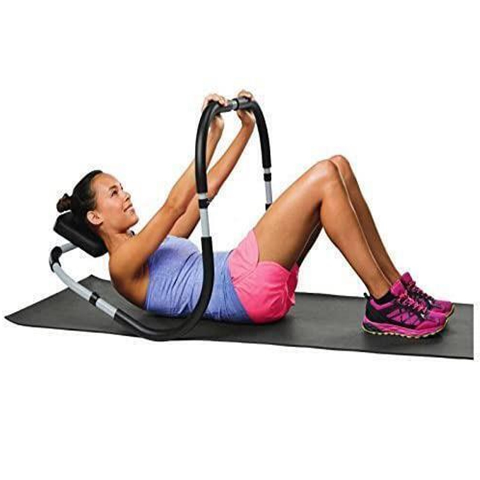 TEMU Abdominal Trainer Roller Sit Up Ab Exercise Machine Home Gym Abs Work Out