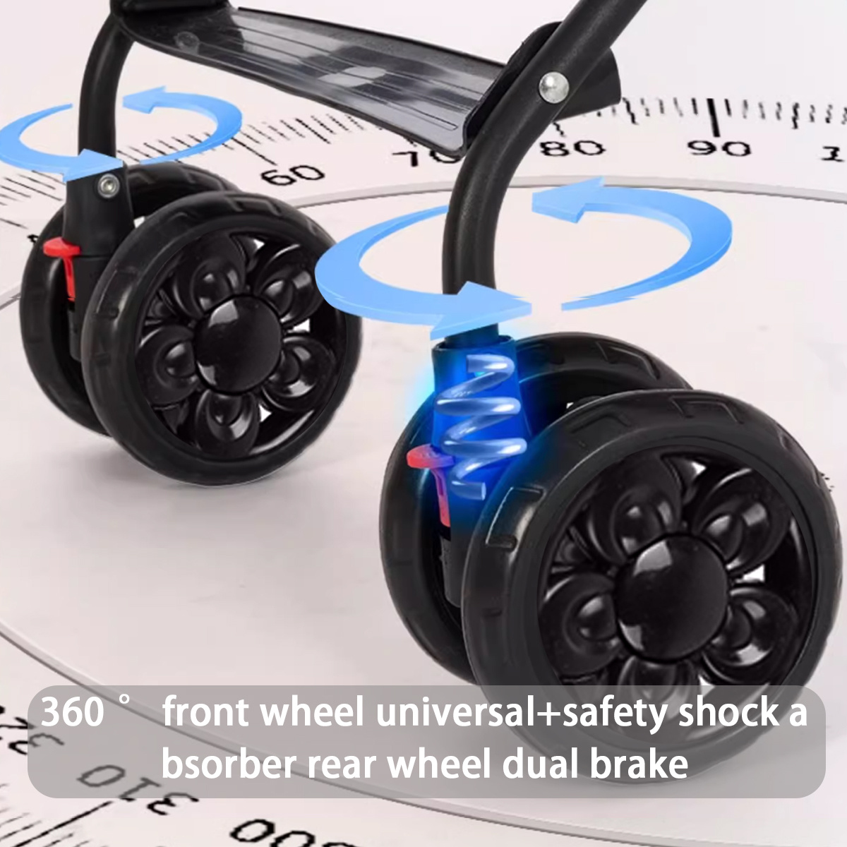 Foldable Dog Stroller for Small Dogs
