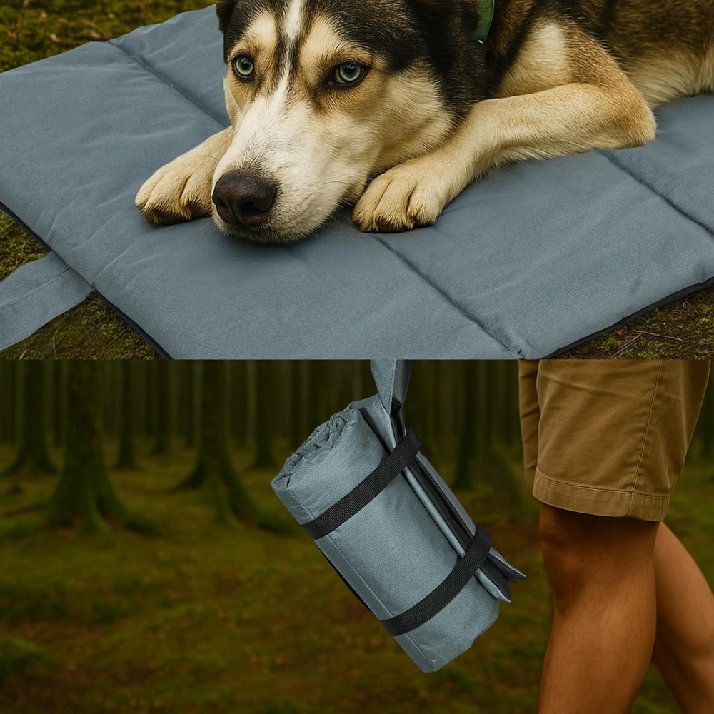 E-shop Generisch Hundedecke Outdoor Waschbar Hundematte und Weiches Hundebett 105 X 63cm für Reise Camping