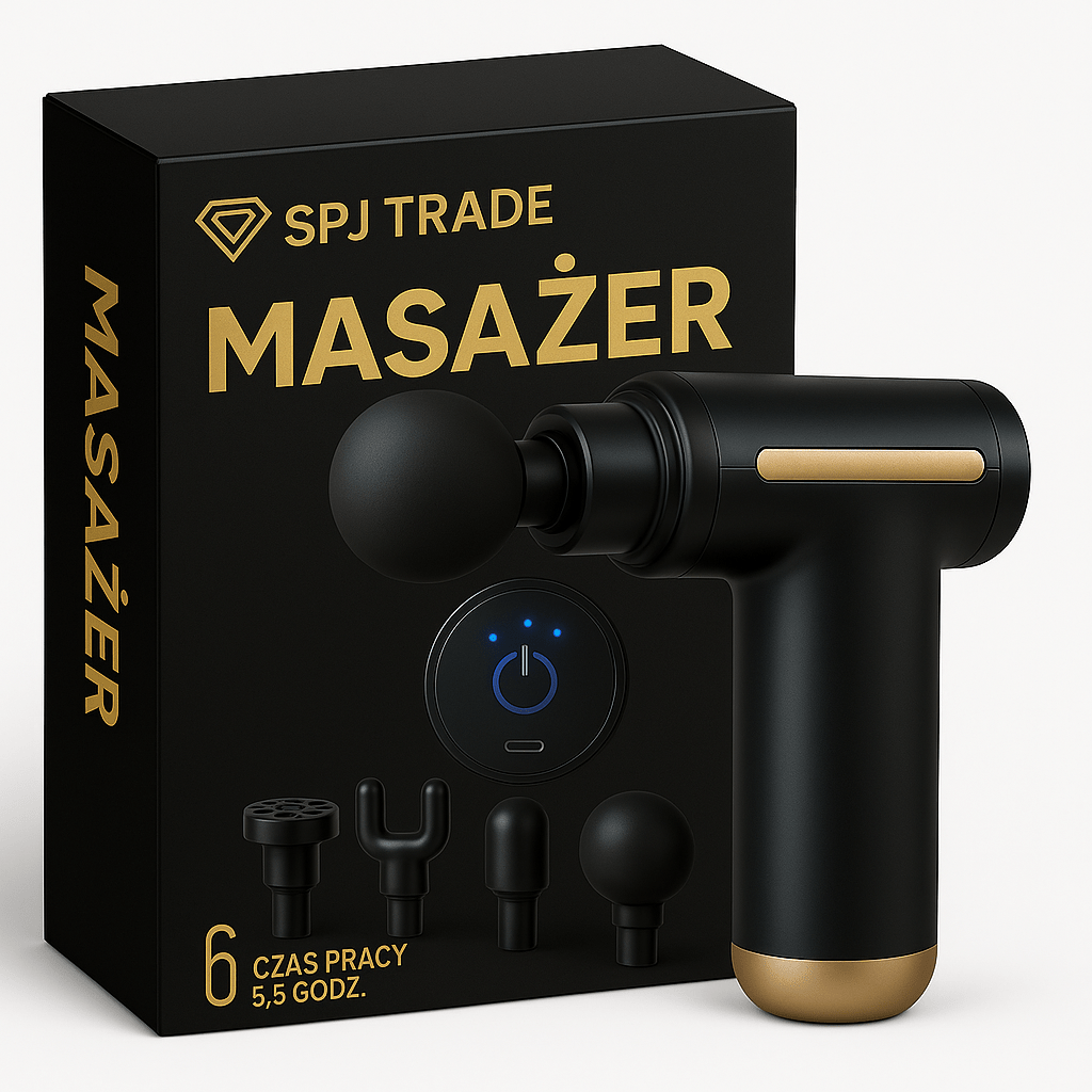 TEMU Pistol For Back Muscle Body Massage 6 Massage