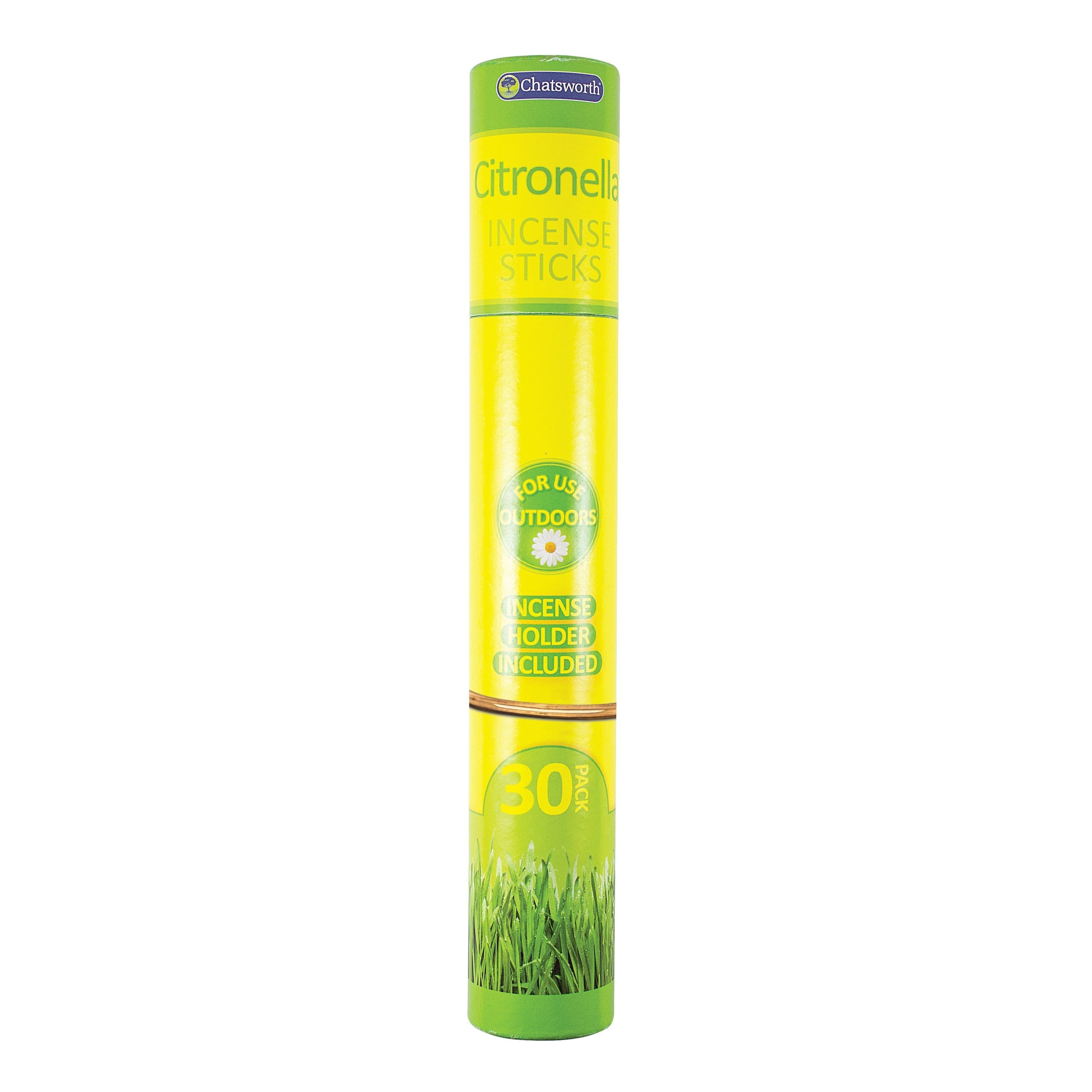 TEMU 30-pack Citronella Scented Incense Sticks For Outdoor Use