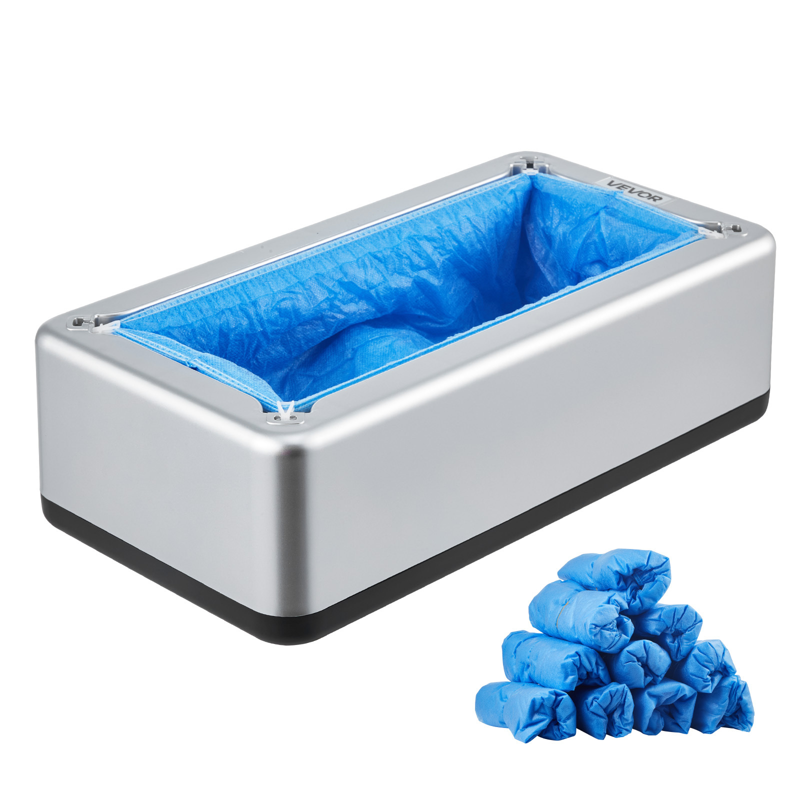 Vevor Shoe Cover Dispenser To Us 11 With 100 Disposable Plastic Covers