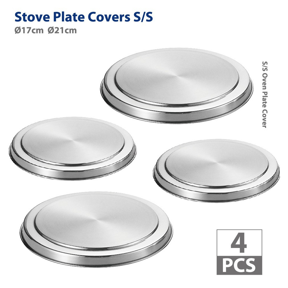 TEMU 4pcs Hob Cover Set Stove Plate Cooker Top Burner Protector Home Kitchen Tools & Accessories Restaurants Canteens Worktop Savers
