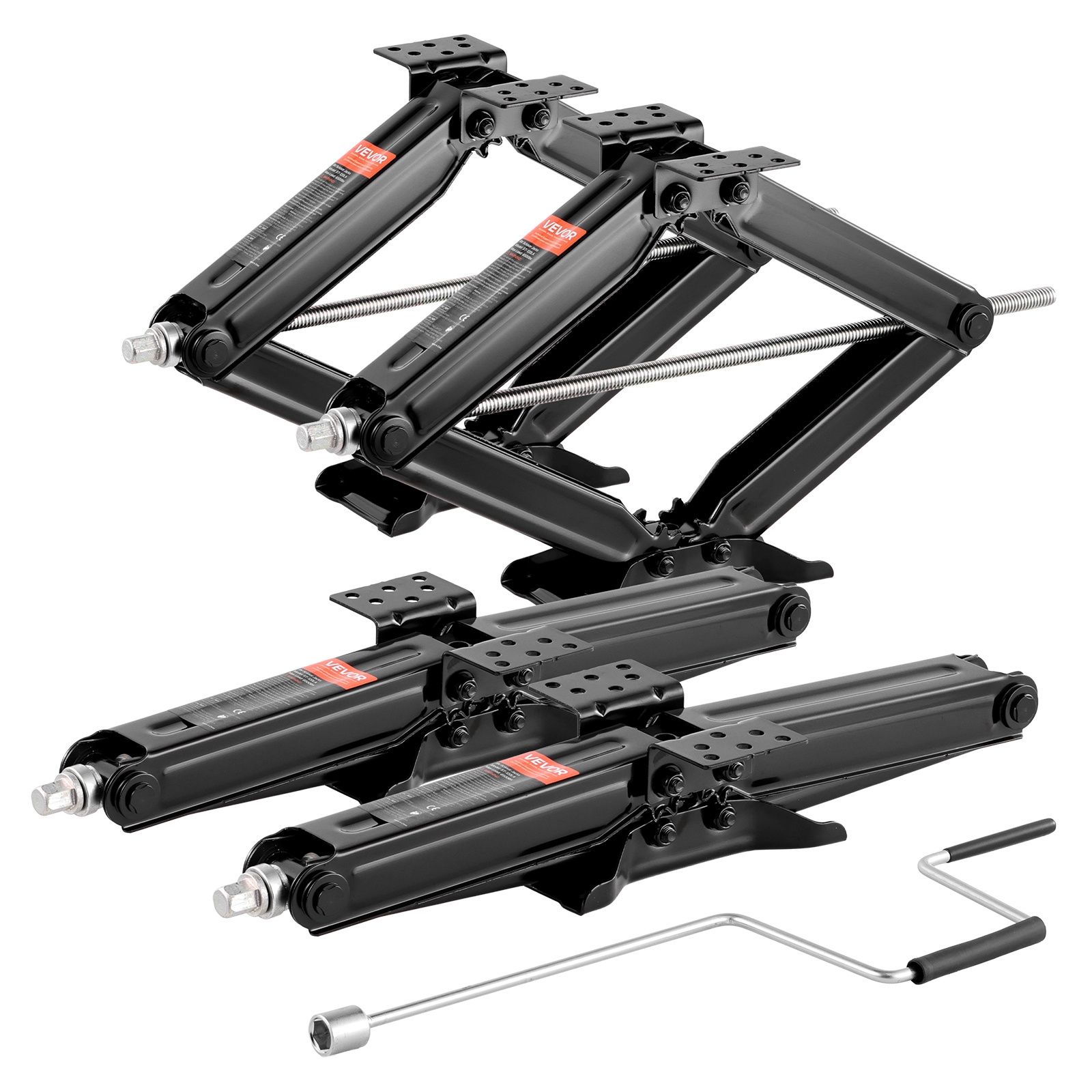 Vevor Rv Scissor Jacks 9000lbs 23.4in Rv Leveling Scissor Jacks