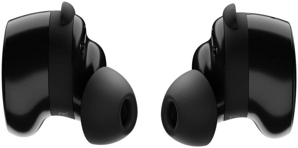 Bose QuietComfort Wireless Noise Cancelling Earbuds 5.3, Lifestyle Bluetooth Earbuds with Active Noise Cancellation, Up to 8.5 Hours of Battery Life, BLACK - UK SELLER