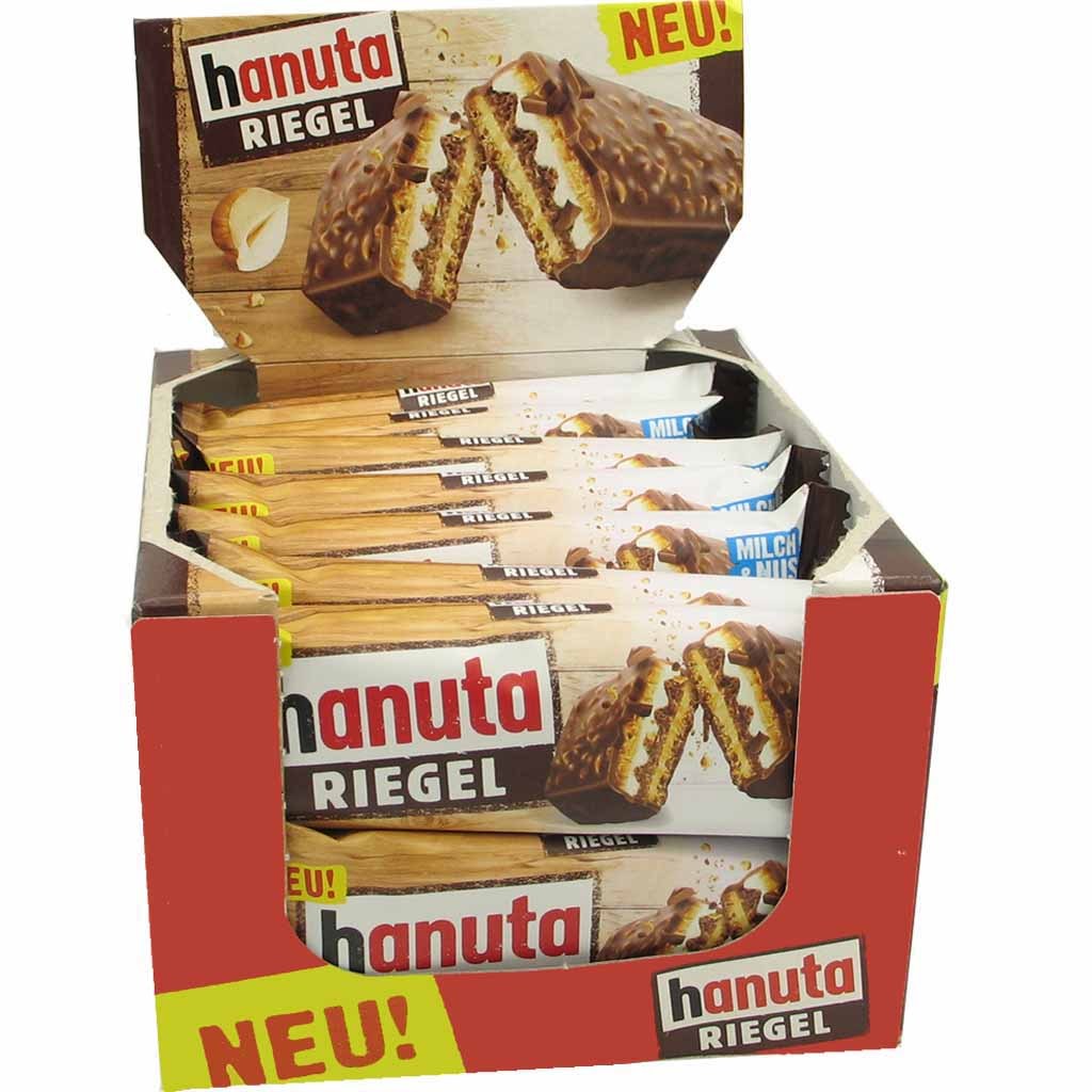 Hanuta Bars 14-pack Display 483g