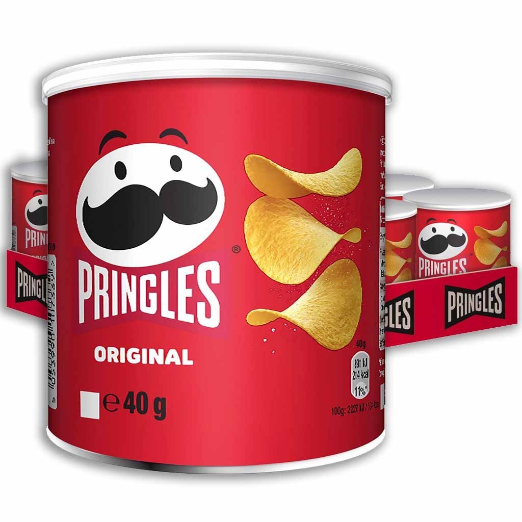 Pringles Original Red Snack Size 12x 40g=480g