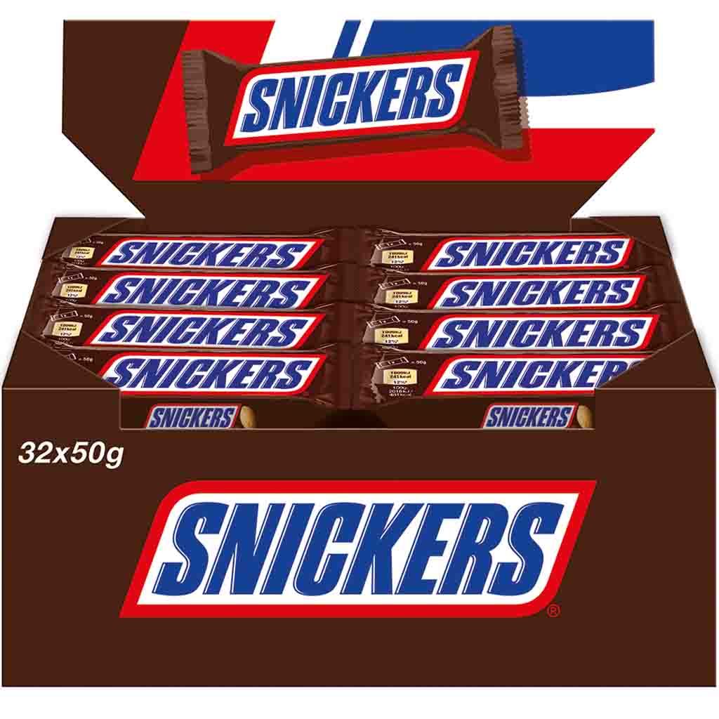 E-shop Snickers Schokoriegel 32x50g=1600g