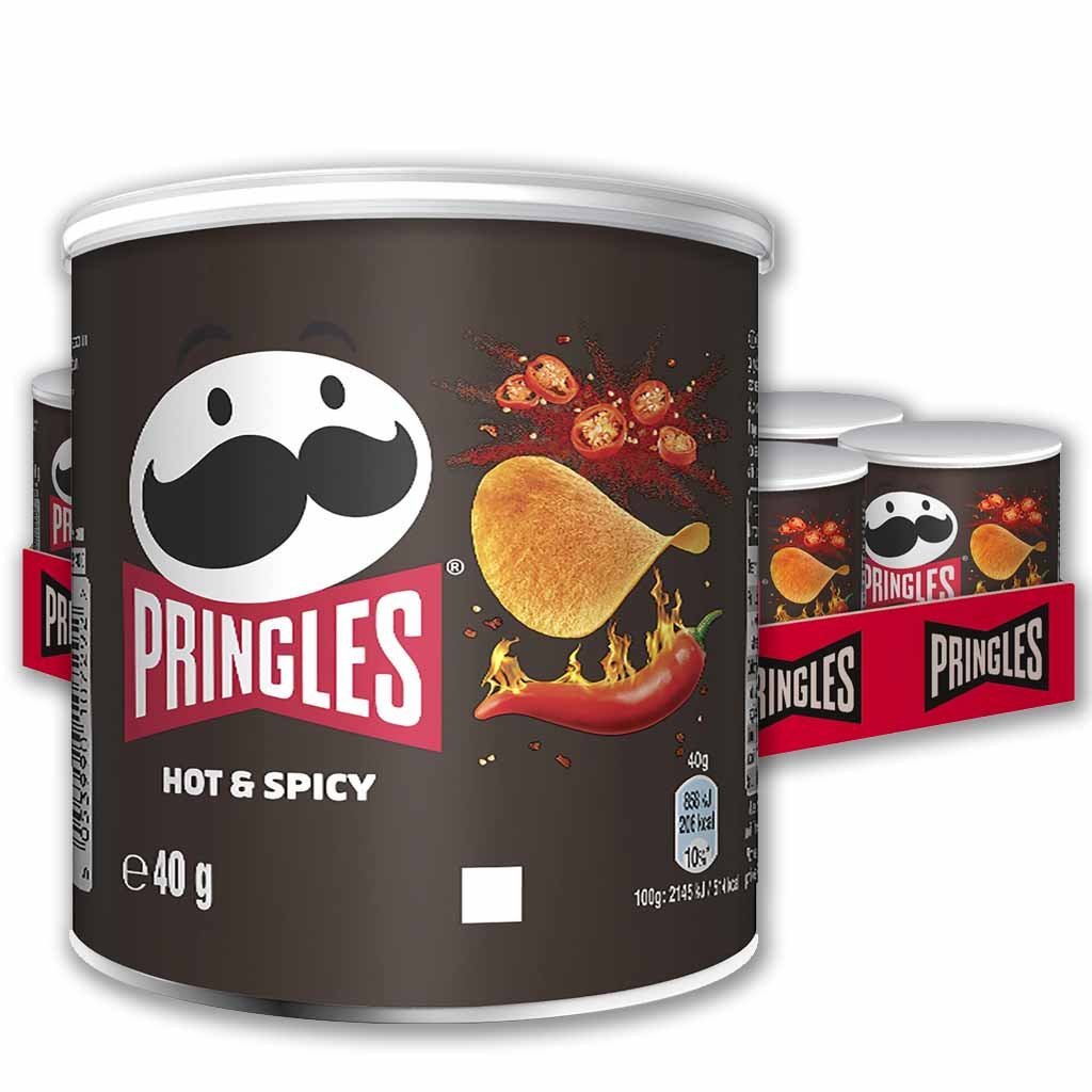 E-shop Pringles Heiße & Scharfe Kartoffelchips 12x 40g = 480g