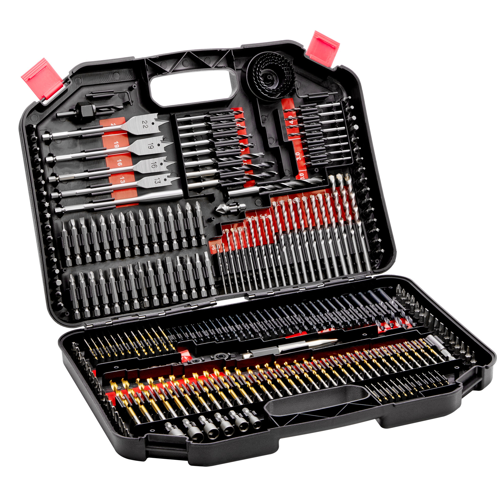 Vevor Drill Bit Set 246pcs Screwdriver Bit Set With Carrying Case