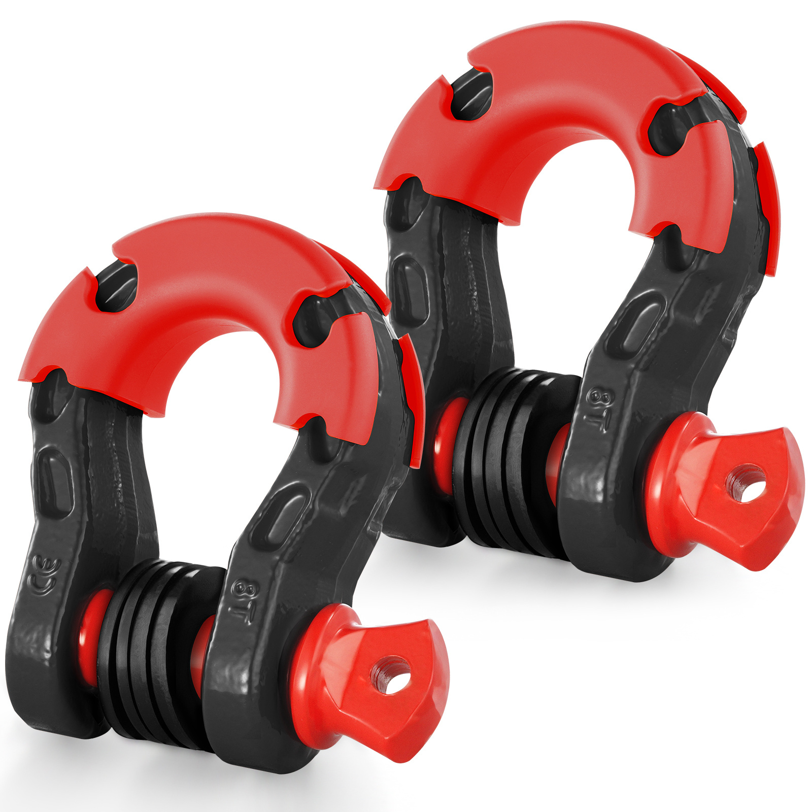 TEMU VEVOR 2 Pack 3/4" D Ring Shackle avec 7/8" visserie 66139 lbs résistance à la
