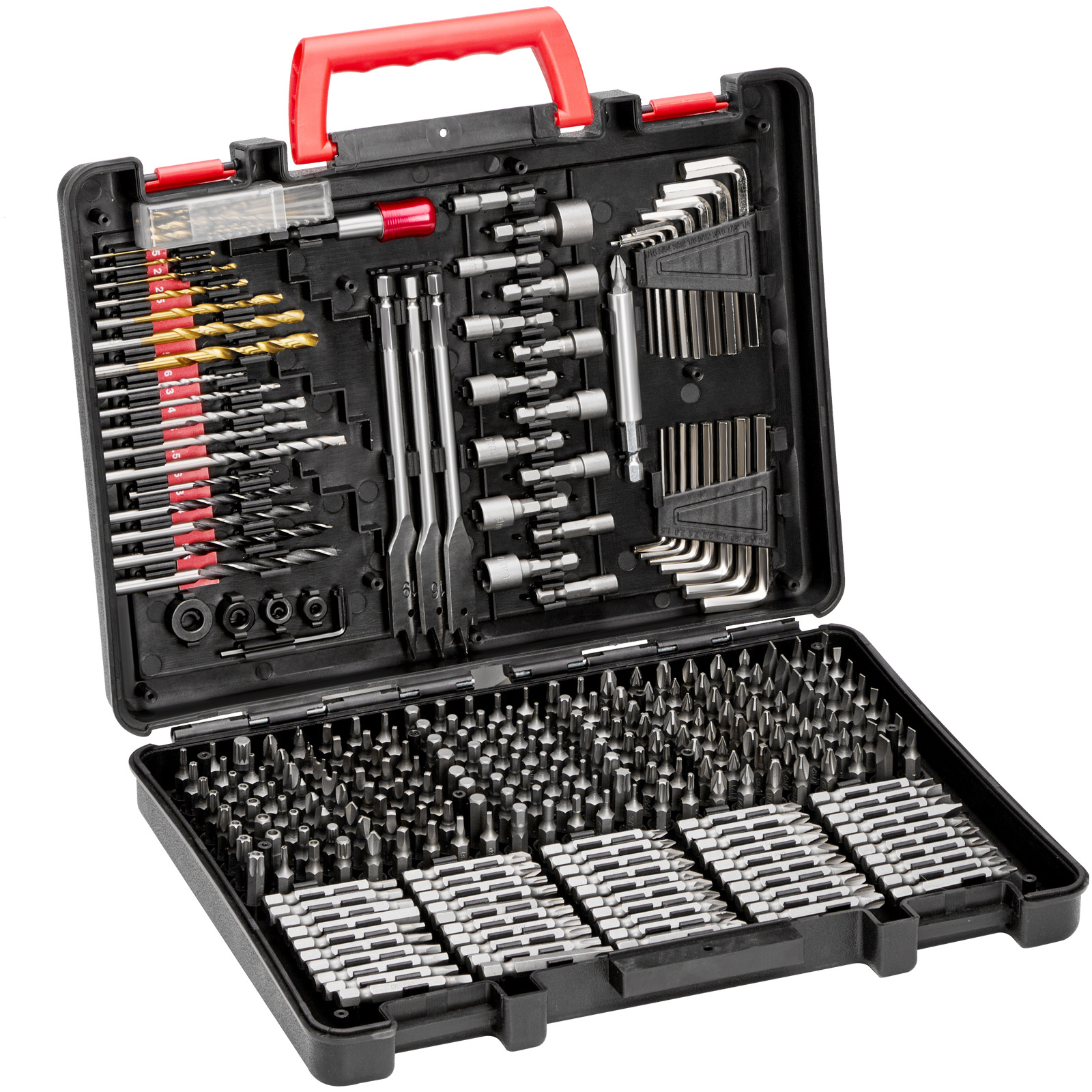 Vevor Drill Bit Set 318pcs Screwdriver Bit Set With Carrying Case