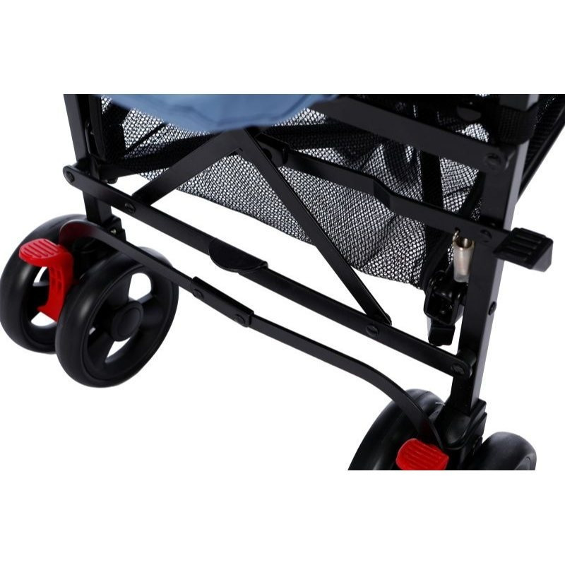 Lagana S120 BUF BOOF Kolica Plava 0-36 Mjeseci Podesivi Naslon 180 Stupnjeva Nagib