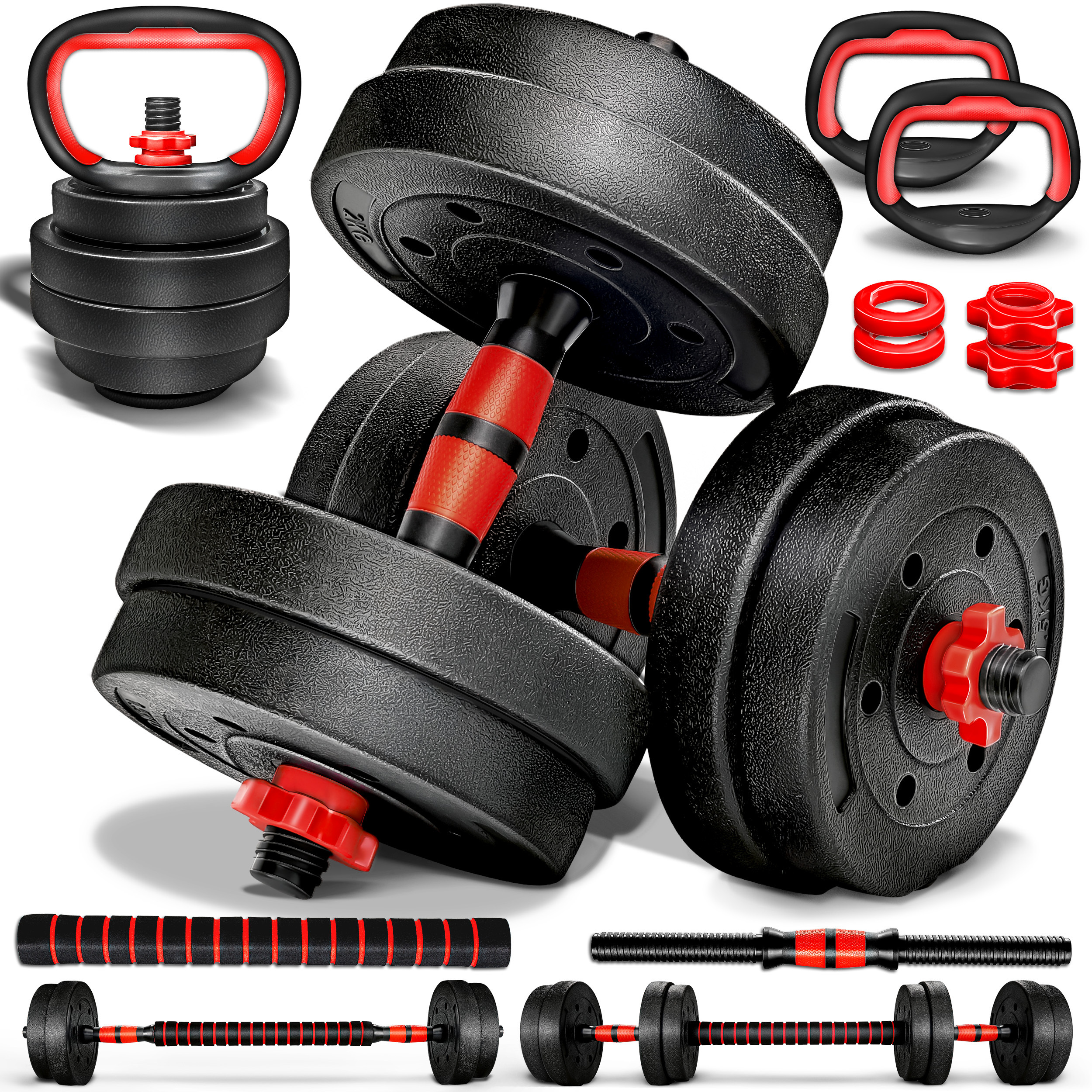 RE:SPORT 2-in-1 Dumbbell Set 20 kg