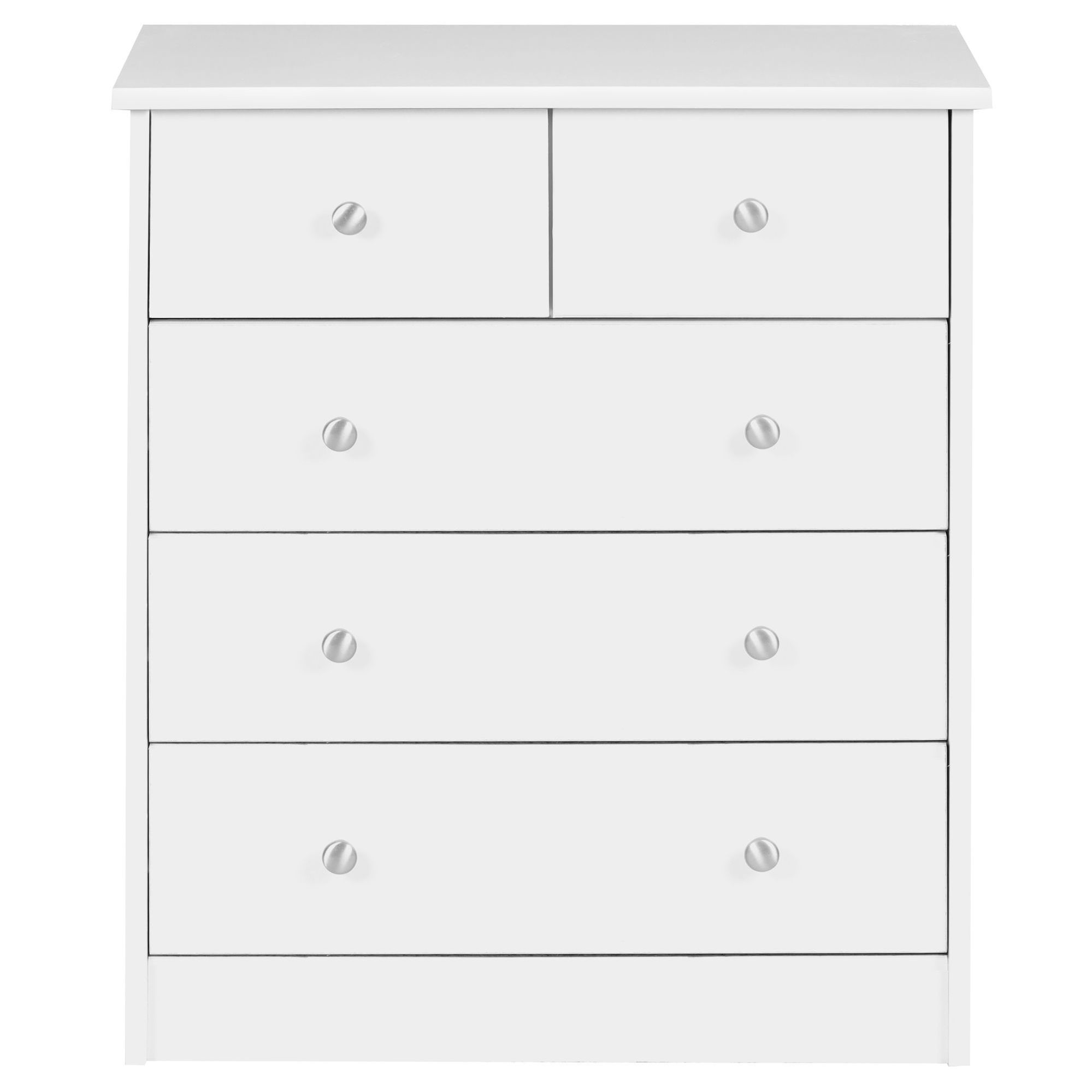 Design Wooden Commode 60 X 70 X 35 Cm With 5 Drawers, Flat Cabinet For Hallway, Modern Sideboard