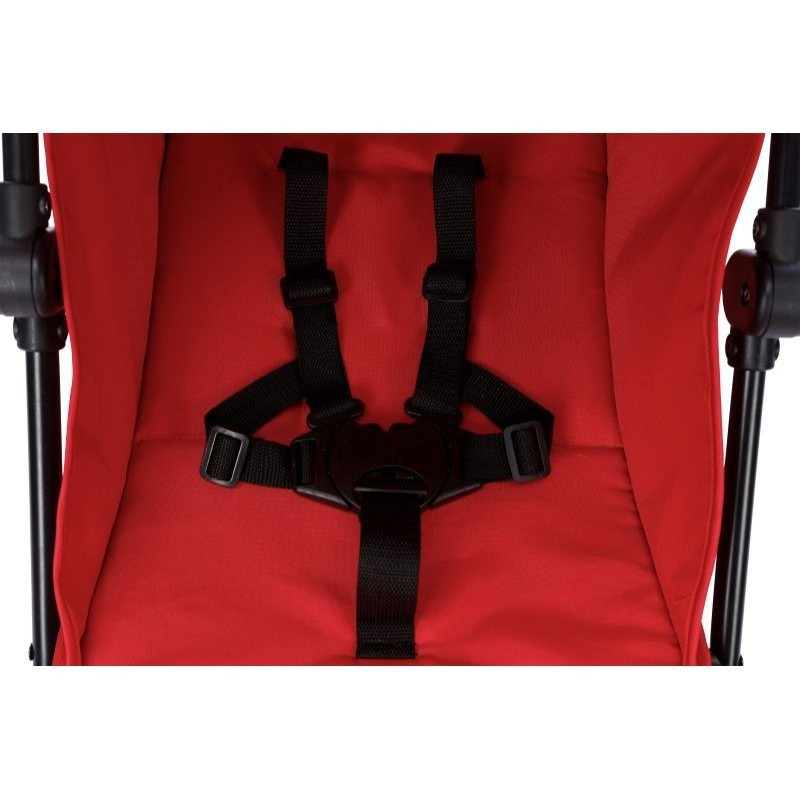 Lichtgewicht S120 BUF BOOF Rode Kinderwagen 0-36 Maanden Verstelbaar Handvat 180-Graden Verstelbare Rugleuning