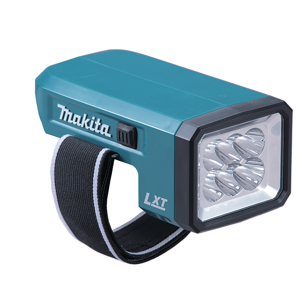 Image of Makita Dml186 Led Rechargeable Flashlight 14.4v / 18v - 500 Lx Work Light With 6 Leds & Charging Indicator | Construction Site Lamp