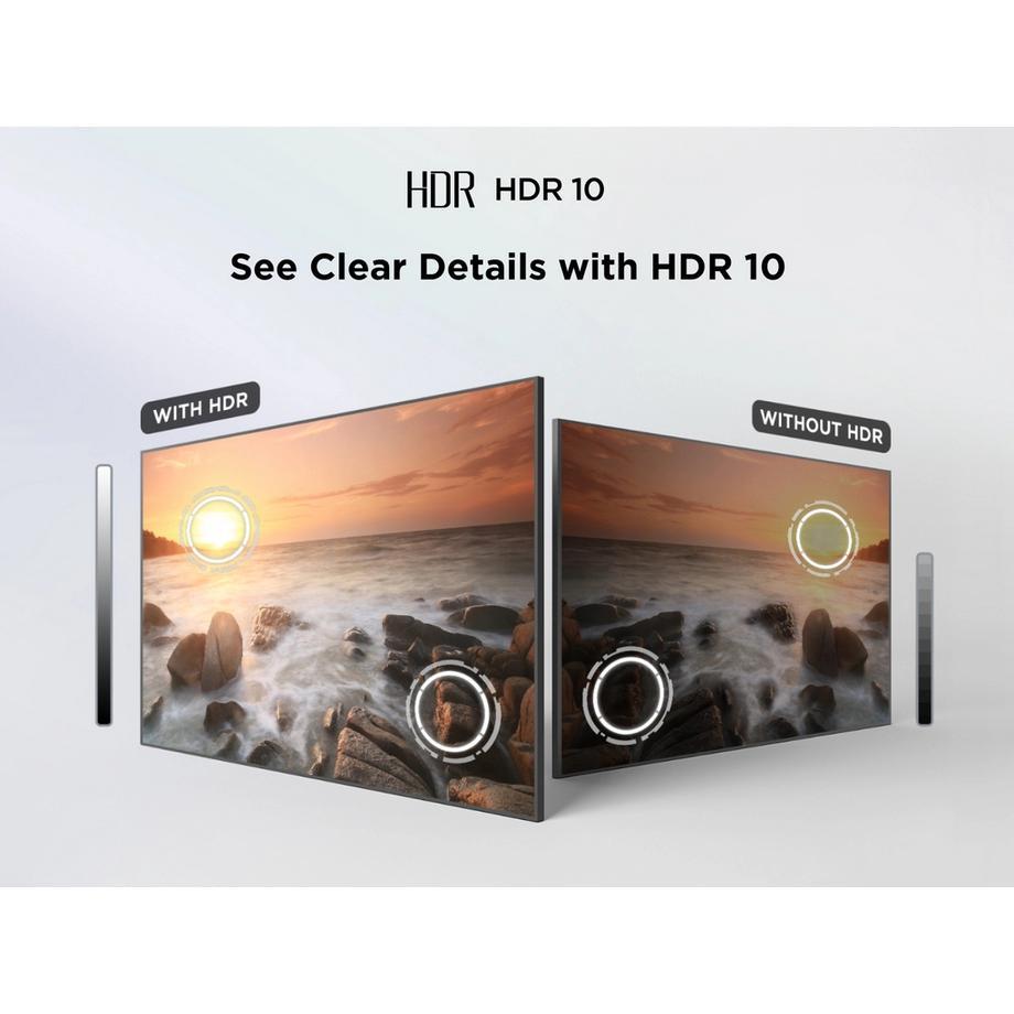 TCL 43V5C-UK 43 Inch QLED FHD HDR Android TV, 2025 New Model, 43V5C-UK