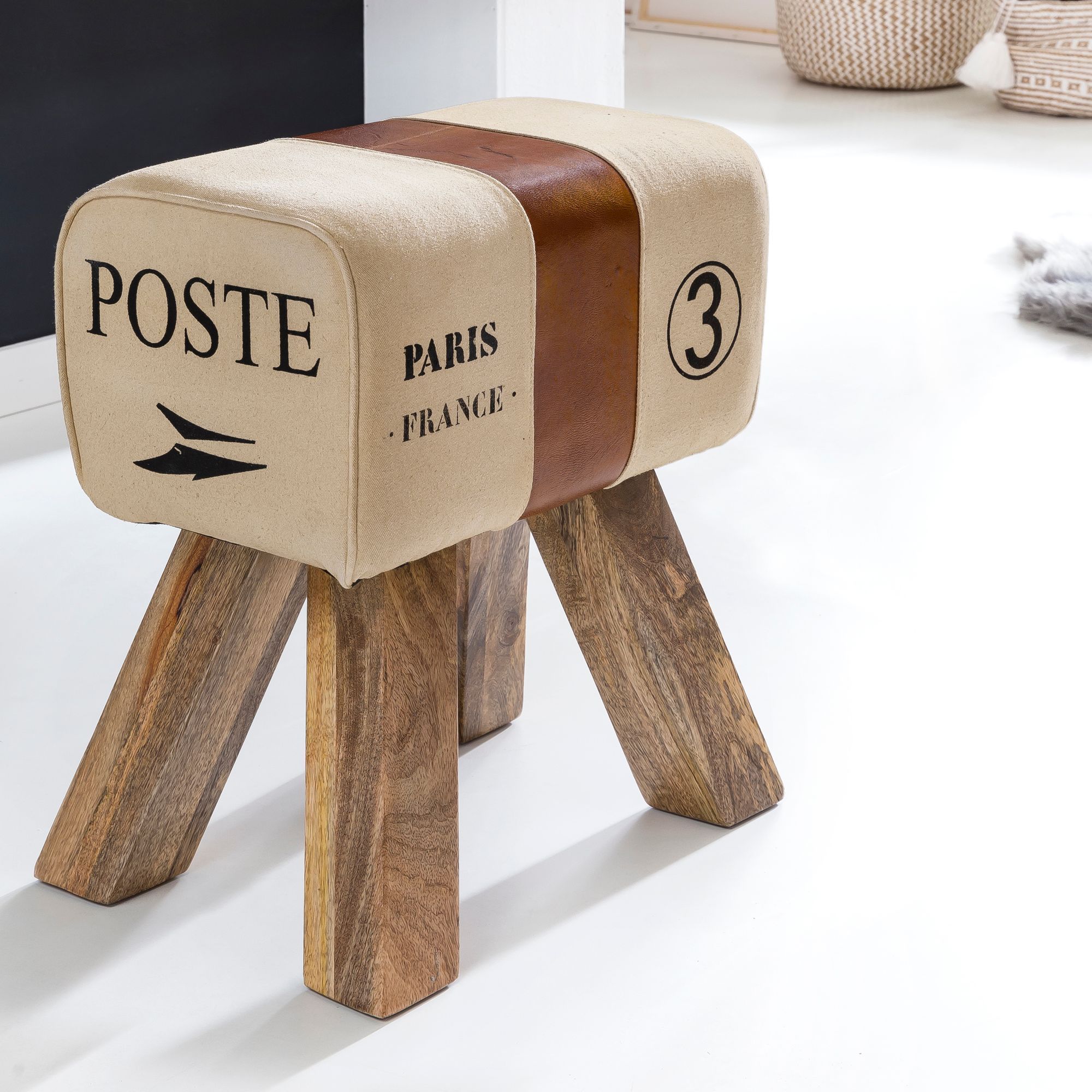 Design Gymnastics Stool Stool 40 X 30 Cm, Gym Stool Side Stool Footstool
