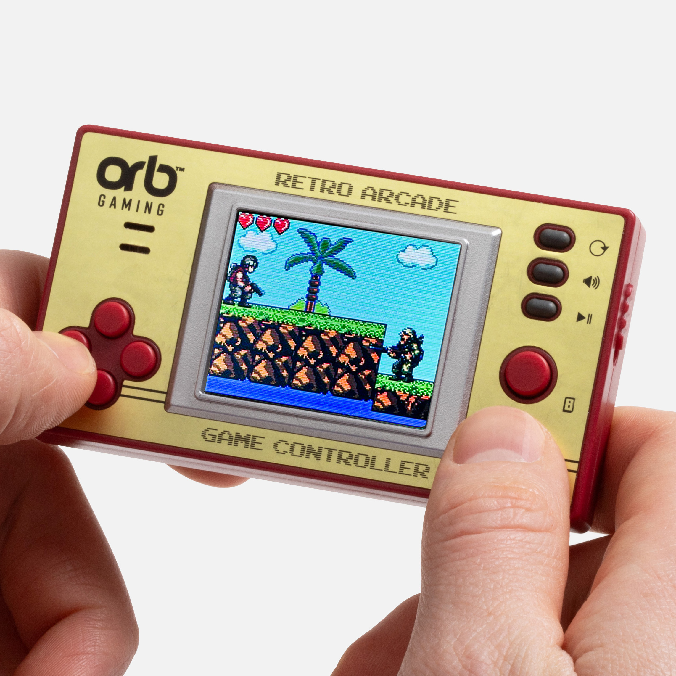 TEMU Orb - Retro Mini Handheld Games Console (150 Games)