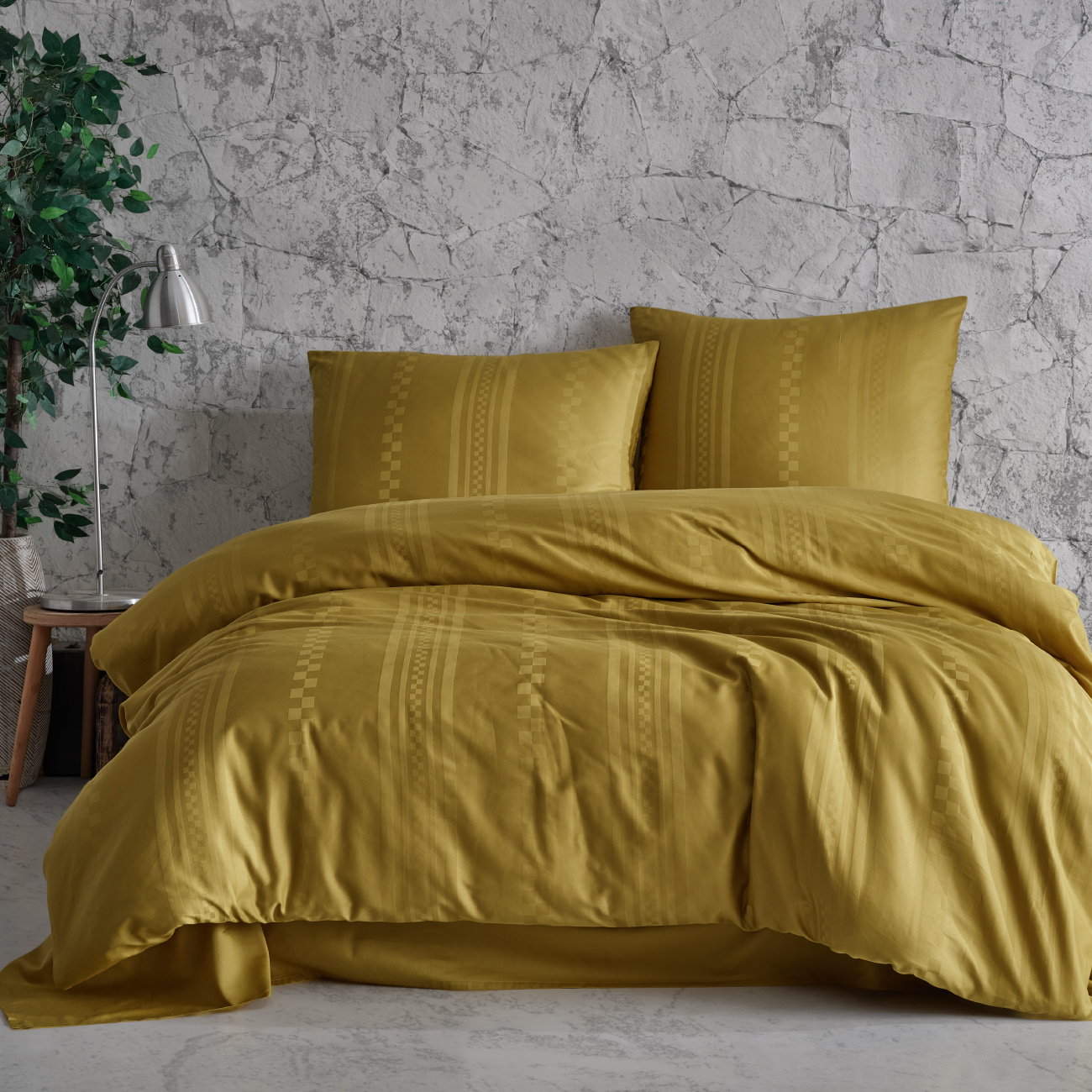Image of Bedding, 100% Cotton Satin Duvet Cover, Breathable, Soft, And Comfortable - -tex Certified, Satin Bedding Set With Pillowcase And Zippered Duvet Cover