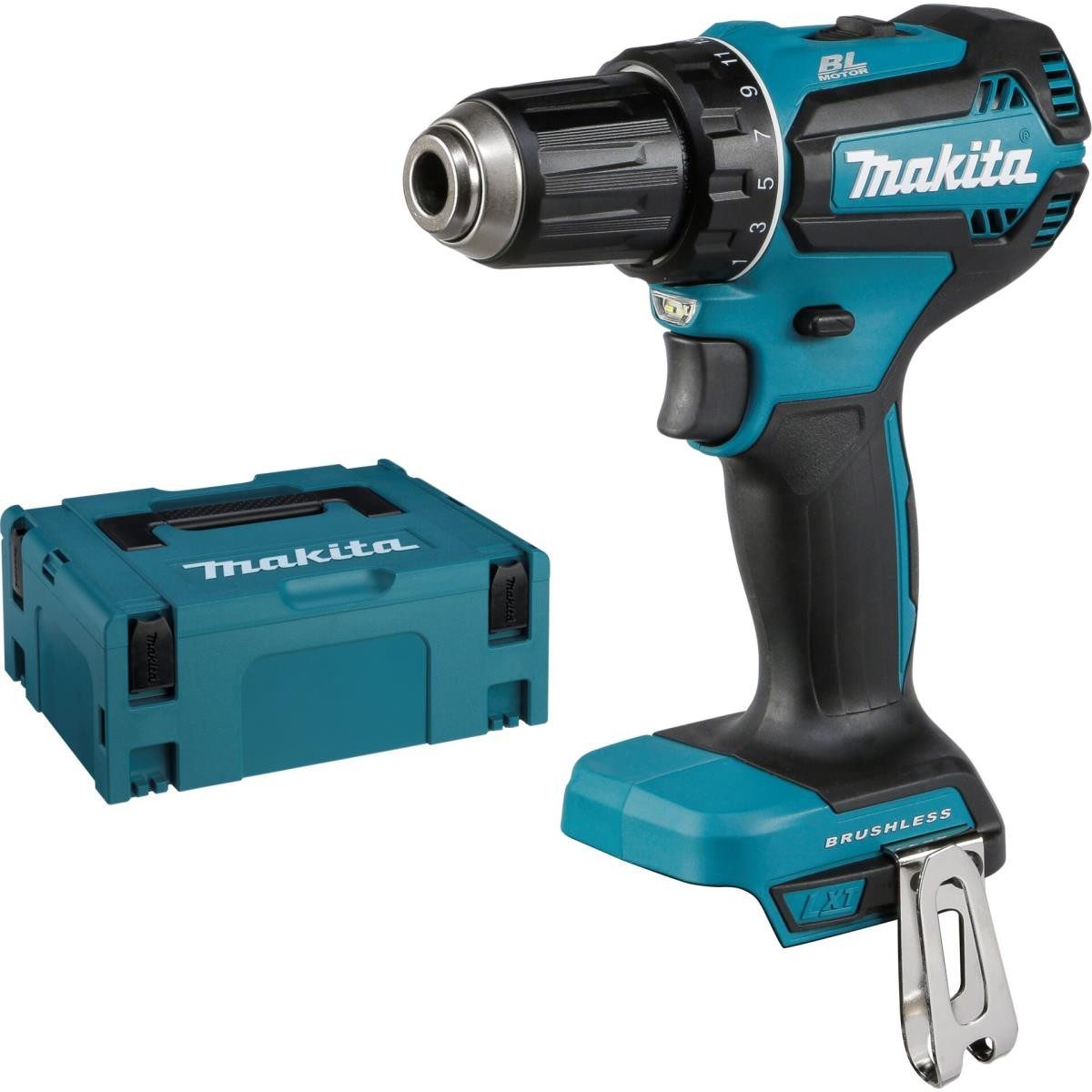Makita Cordless Drill Ddf485zj In Group 2 - Without Battery, Without Charger