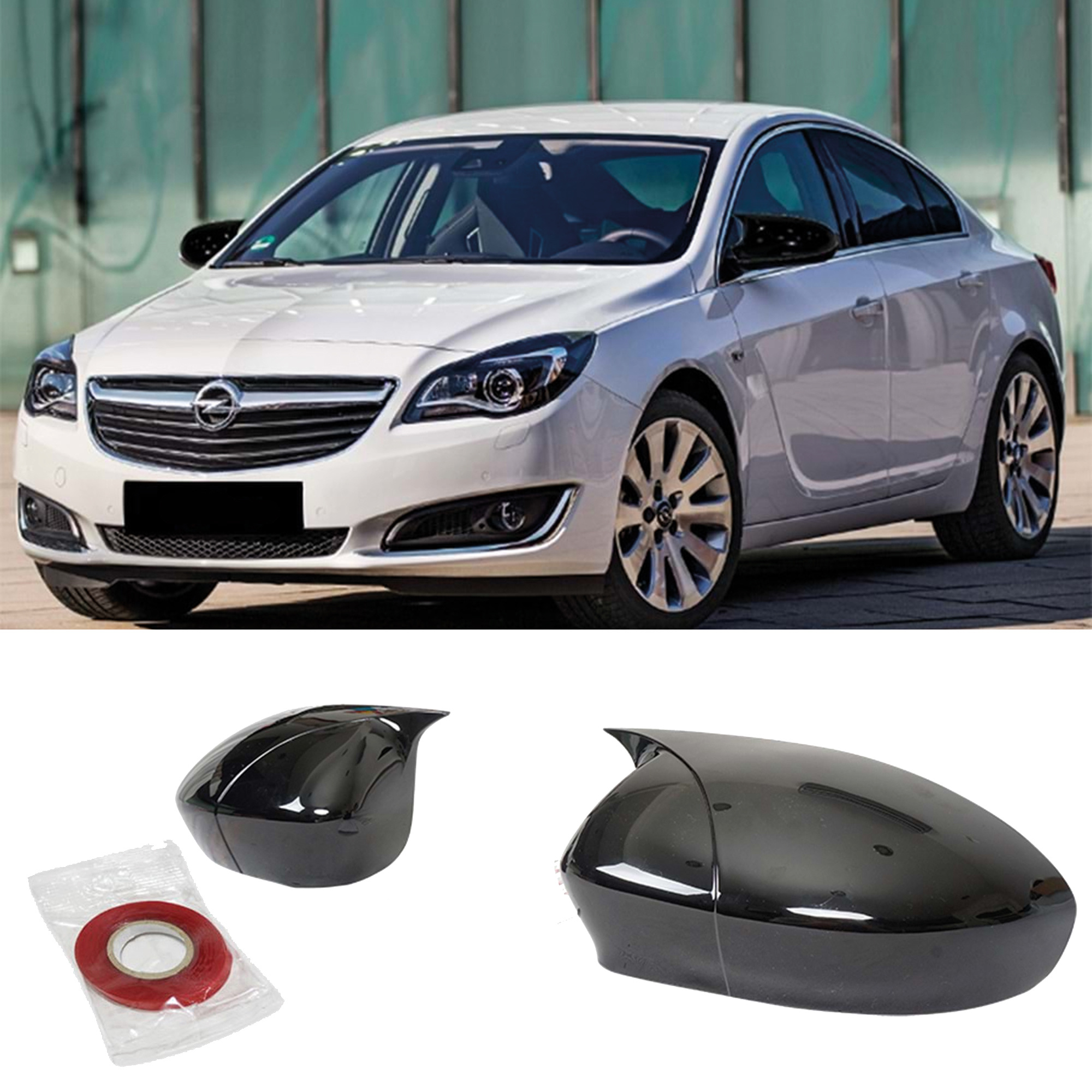 TEMU Spiegelscherm voor Opel A 2008-2017 Accessoire BAT MODEL Spiegelscherm voor achteruitkijkspiegel