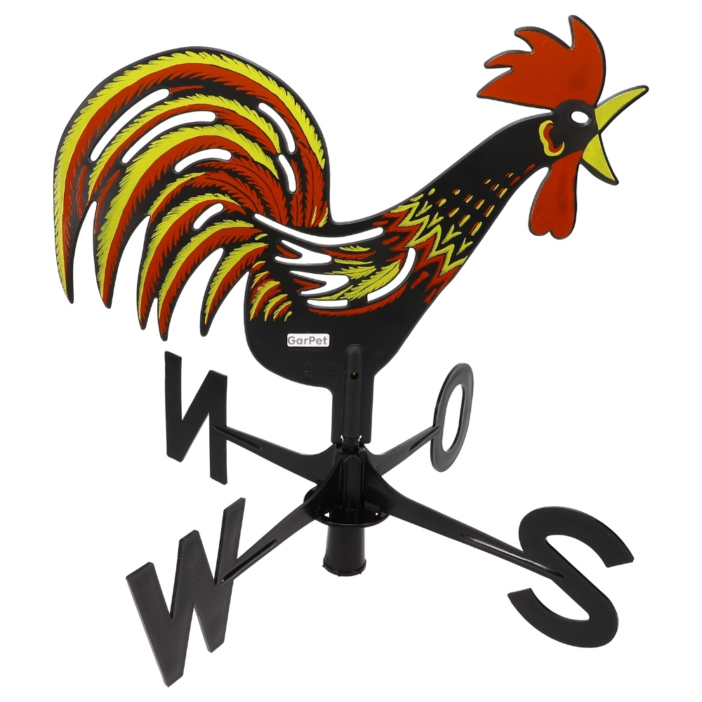 Image of Weathervane For Garden - Colorful Plastic Wind Indicator, Garden House Decoration, Wind Chime, Wind Indicator, Weather Vane