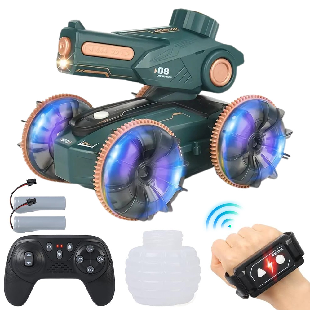 TEMU Amphibious 4wd Remote Control Car With 2.4ghz Remote Control Perfect Gift