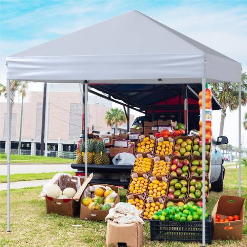 2 x 2 up folding waterproof sturdy winter resistant uv protection 50 folding tent 8 ground pegs 4 guy ropes 1 carry bag garden for white