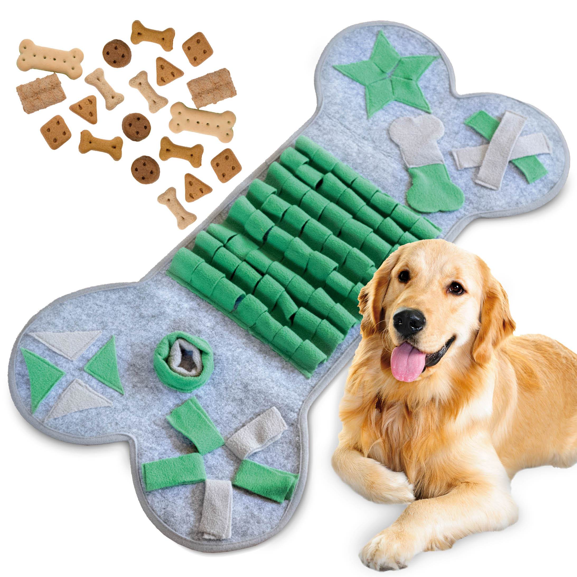 Image of Dogs Sniffing Mat I 79 X 40 Cm Dog Dog Toy Search Blanket Food Mat Sniffing Mat Search Mat Dog Birthday Gift Christmas Slow Feeder Search Carpet Dog