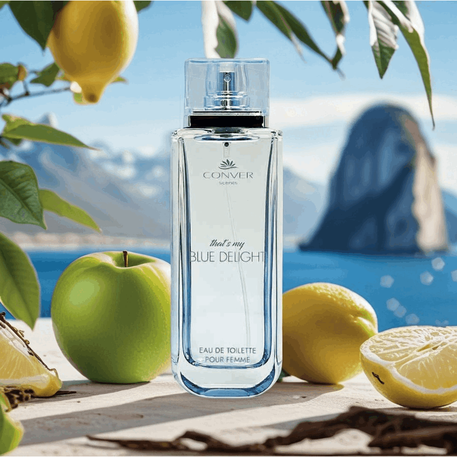 Image of Blue Perfume For Women Light Blue – , Green , And Jasmine Scent With A Maritime Freshness, Light Eau De Toilette For Everyday And Office Use, And Green , . , And Elegant, Perfect For Daily Wear