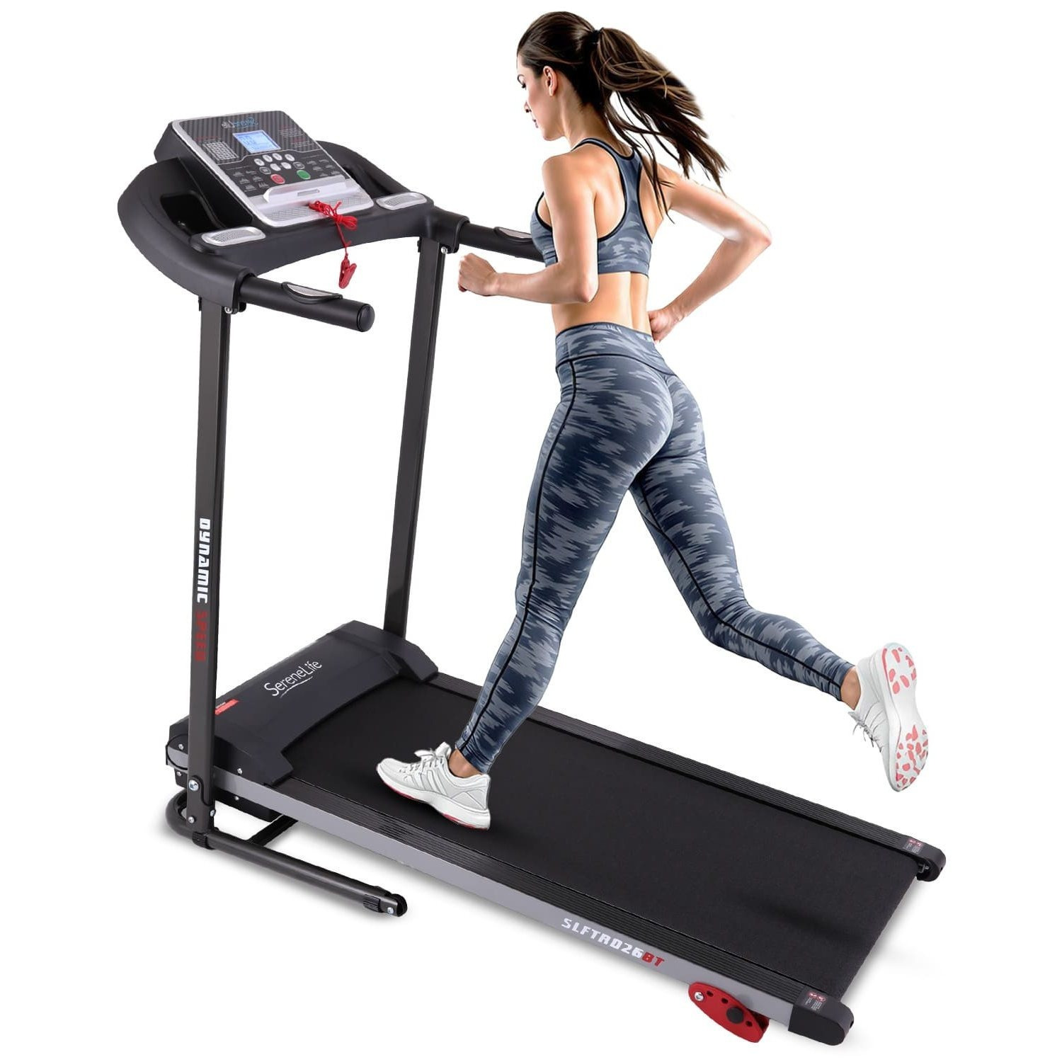 TEMU Loopband, Treadmill For Home, Foldable Treadmill With Led Display, Bluetooth , , Incline Treadmill, Up To /h
