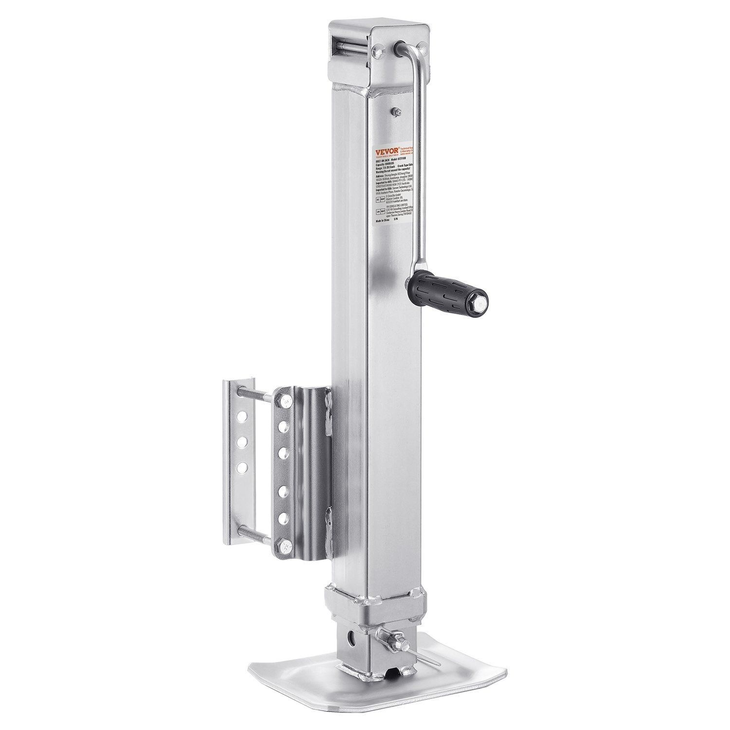 Image of Vevor Trailer Jack -on Trailer Tongue Jack 8000 Lbs Static Load 28.5" Travel