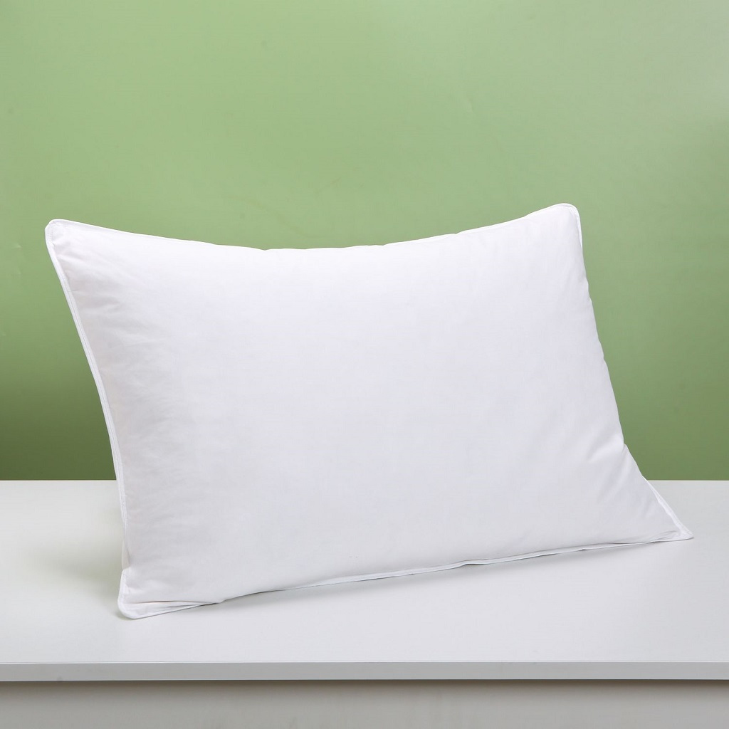 Duck Feather & Down Pillows Extra Filled Hotel Quality 100% Soft Luxury Microfiber Pack of 1or 2 & 4