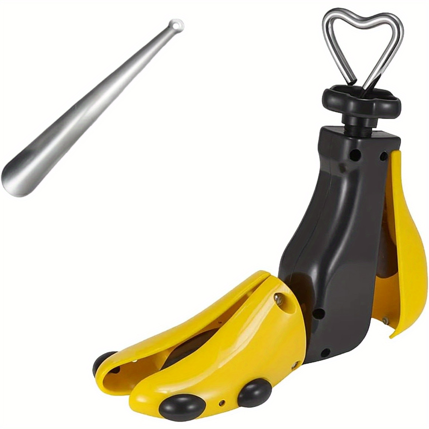 E-shop Universal-Schuhstretcher mit Metall-Schuhspitze, verstellbare Länge/Breite, Expander, Stiefel-, Stretch, für enge Schuhe, zu Flats, Sneakers,