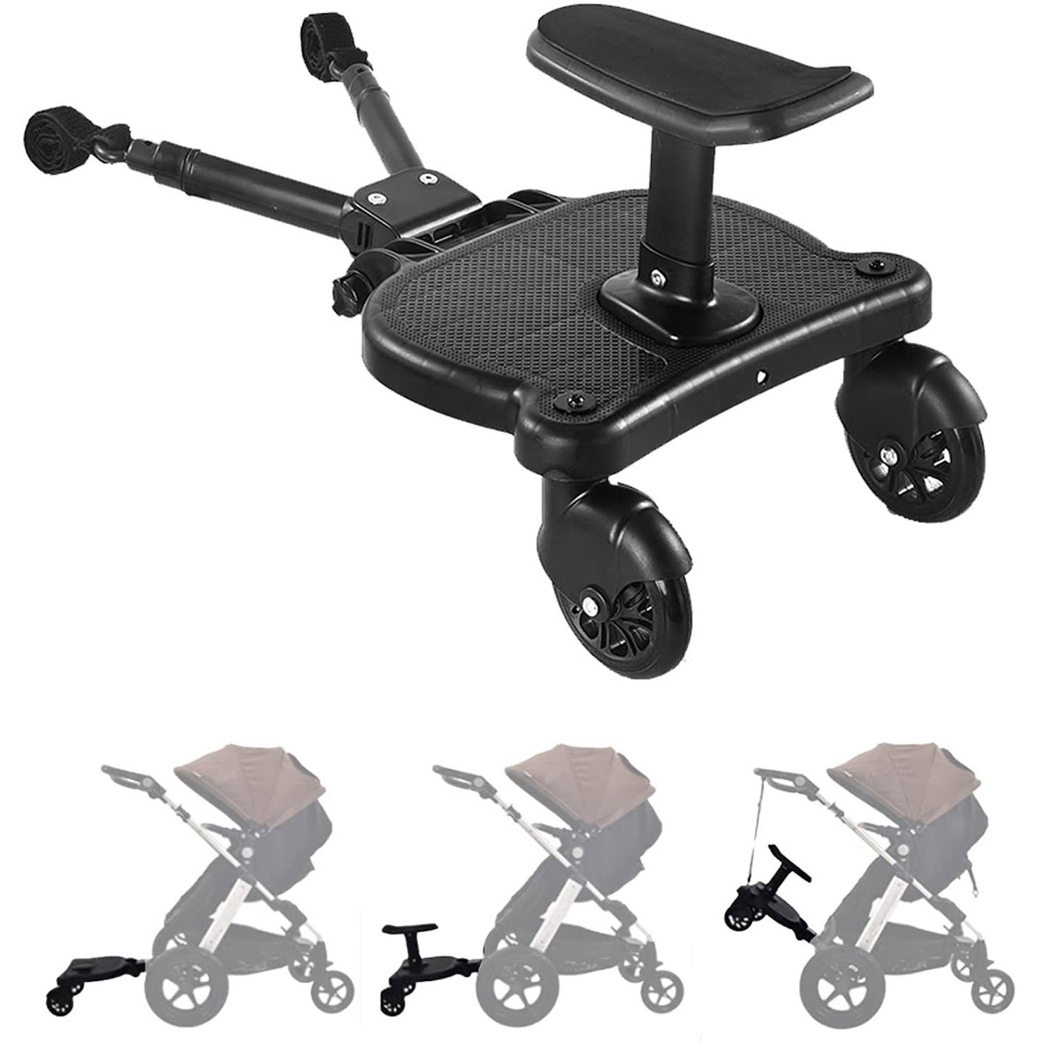 TEMU Upgrade Your With Sit And Stand Stroller Board For Second Baby - Compatible With Most Baby Strollers