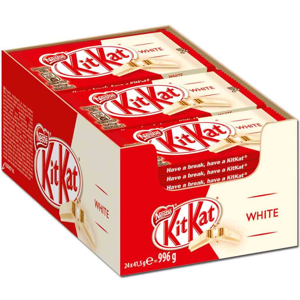 Kitkat Classic White 24x41, 5g=996g