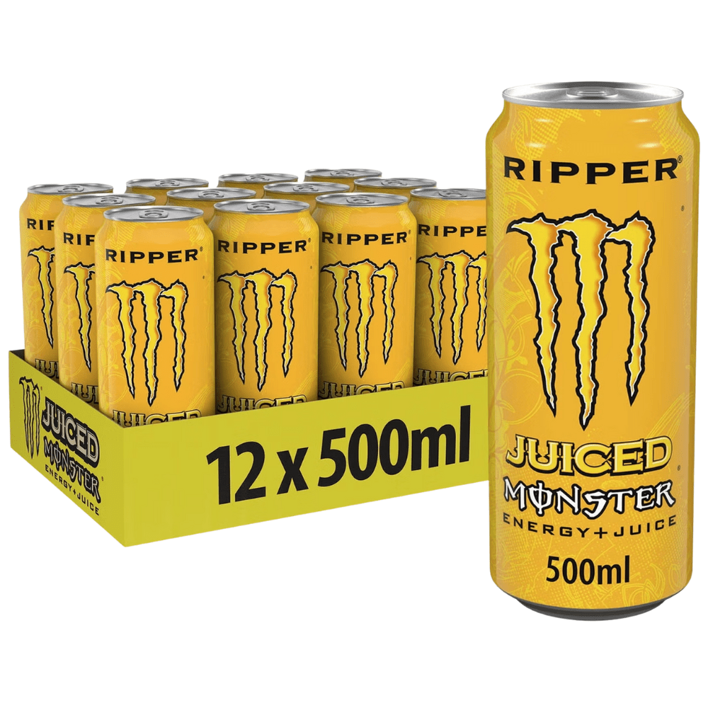 TEMU Monster Energy Drink Ripper 12 X 500ml