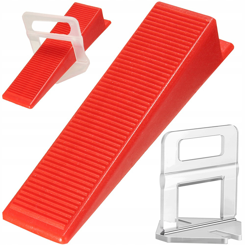 TEMU Système de nivellement de carreaux, 200 , 100 clips et 100 calepins, pour de 1,5 mm, pour multiple, réduit de des carreaux, facilite l',