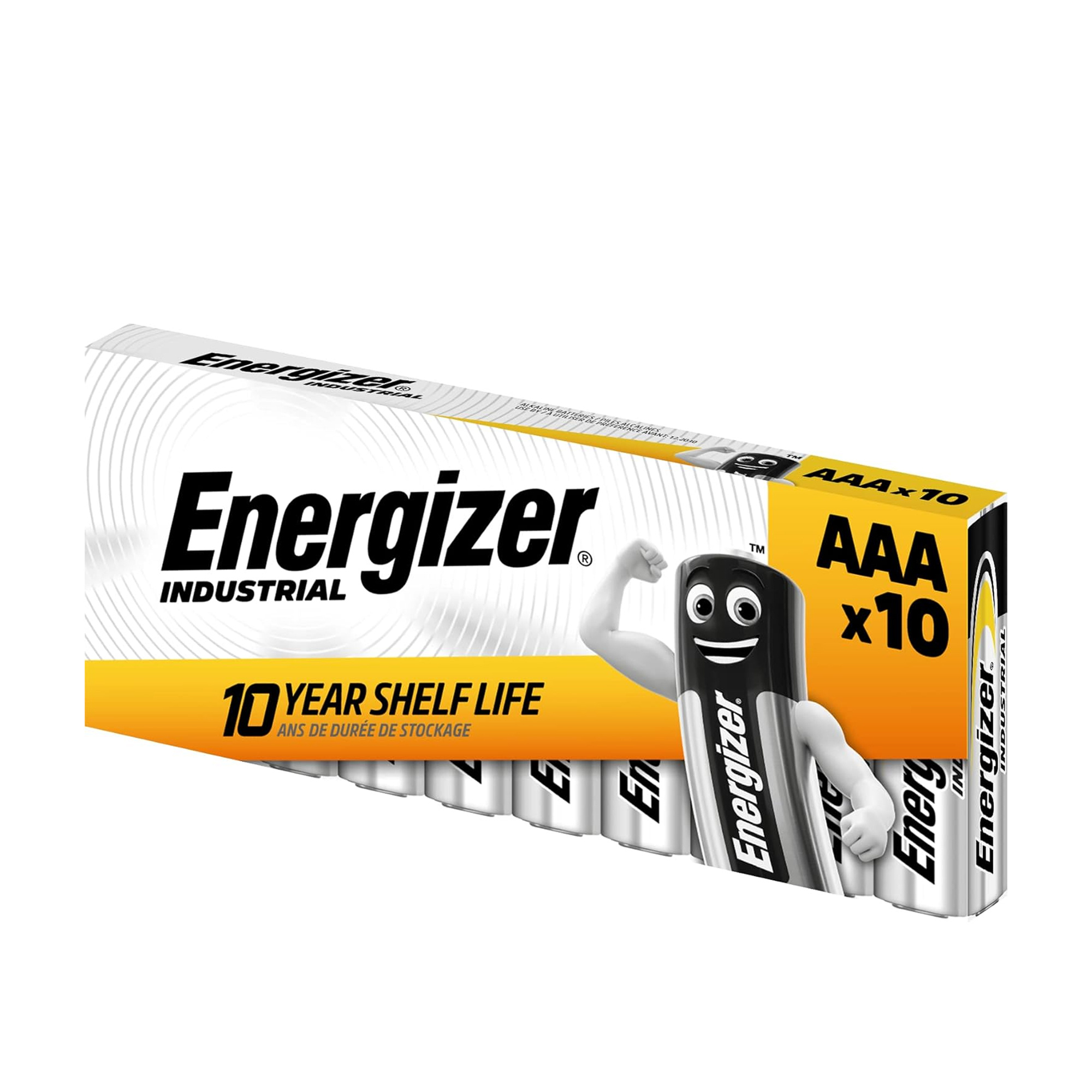 TEMU Industrial Aaa Alkaline Batteries Lr03 1.5v Pack Of 10 Long-lasting Leak-resistant Power For Remotes, Toys, Game Controllers, Flashlights &