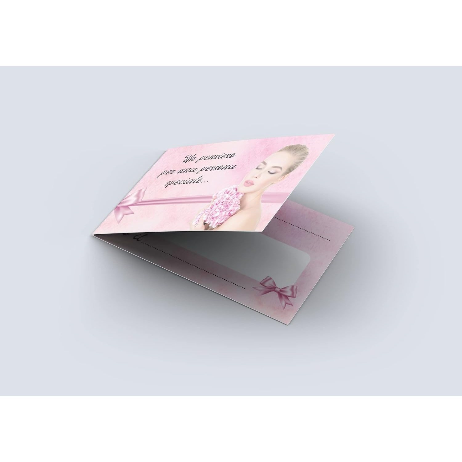 TEMU Foldable Gift Cards Usable As Gift Card, Coupon, Voucher, Offer Ticket, Gift Tickets For , Hairdresser, 350gr 16x5cm Card