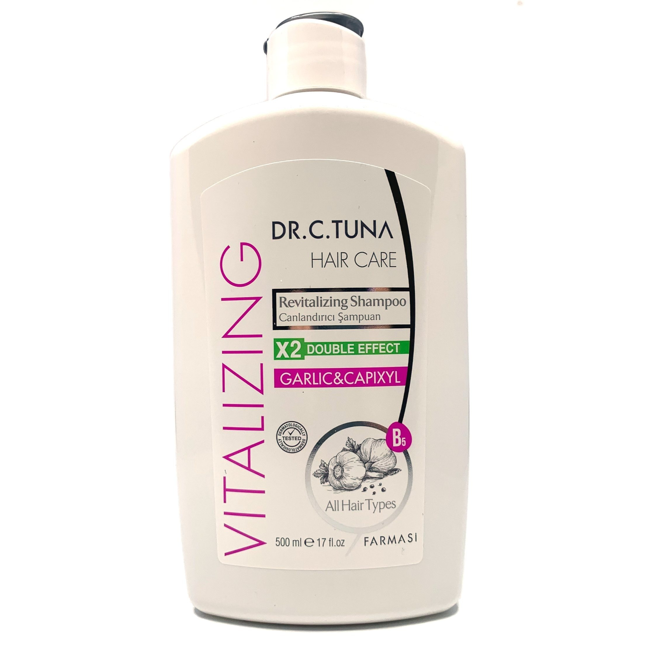 TEMU . Tuna Shampoo , Garlic, 500 Ml