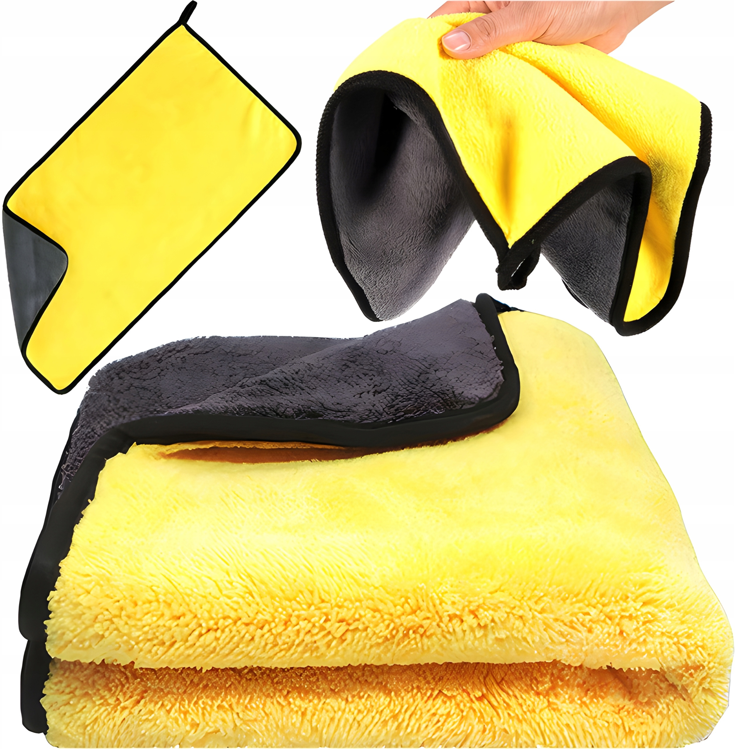 TEMU 60x90 Microfiber Car Paint Drying Towel For Auto Detailing