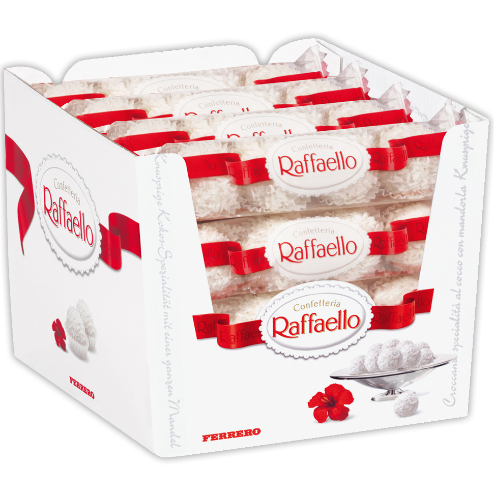 E-shop Ferrero Confetteria Raffaello 16x4er-Pack = 640g