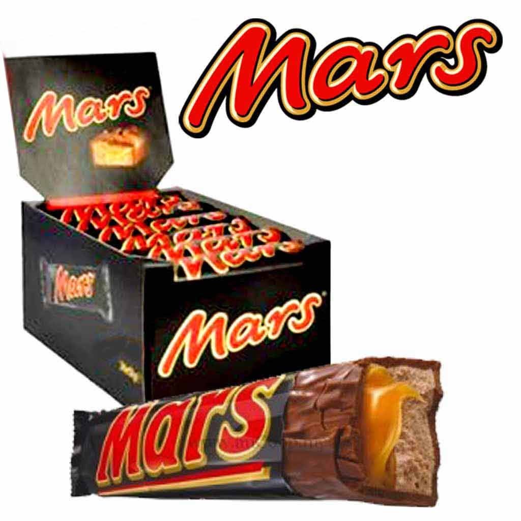 E-shop Mars Schokoladenbärchen 24X51G = 1224G Regaldisplay, Verpackte Ware