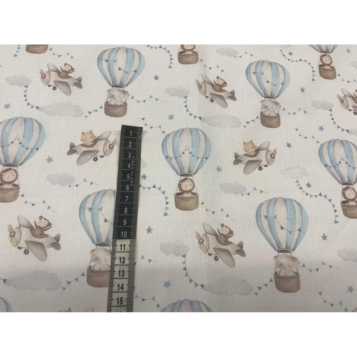 Animal Balloon Fabric, 100% Cotton Children's Fabric, Sheet Fabric, Fabric By The Meter
