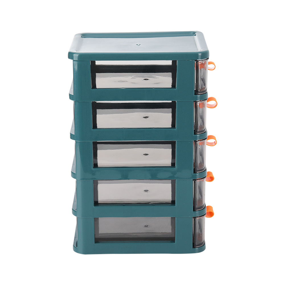 5 Layer Clear Storage Cabinet for Makeup and Cosmetics