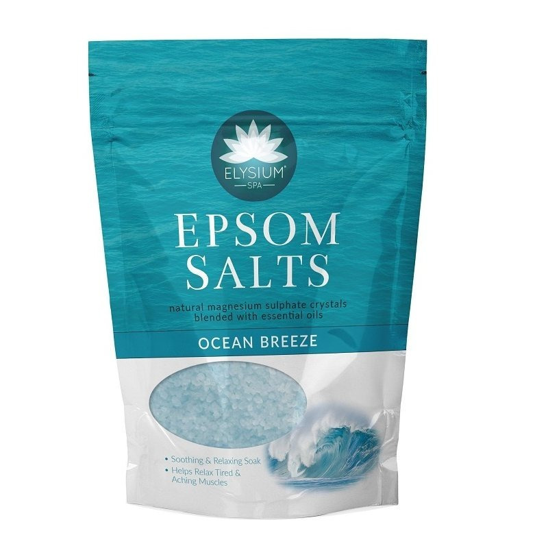 TEMU Spa Epsom Salts Ocean Breeze Scent 450 g Relaxing Magnesium Sulfate Bath Soak